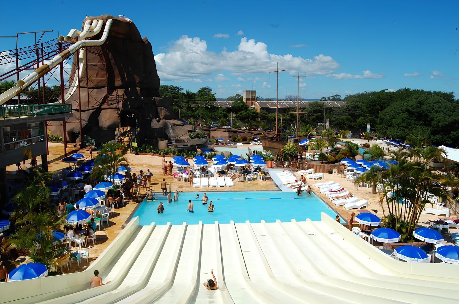 Piazza Diroma Acesso Ao Diroma Acqua Park Aparthotel Caldas Novas