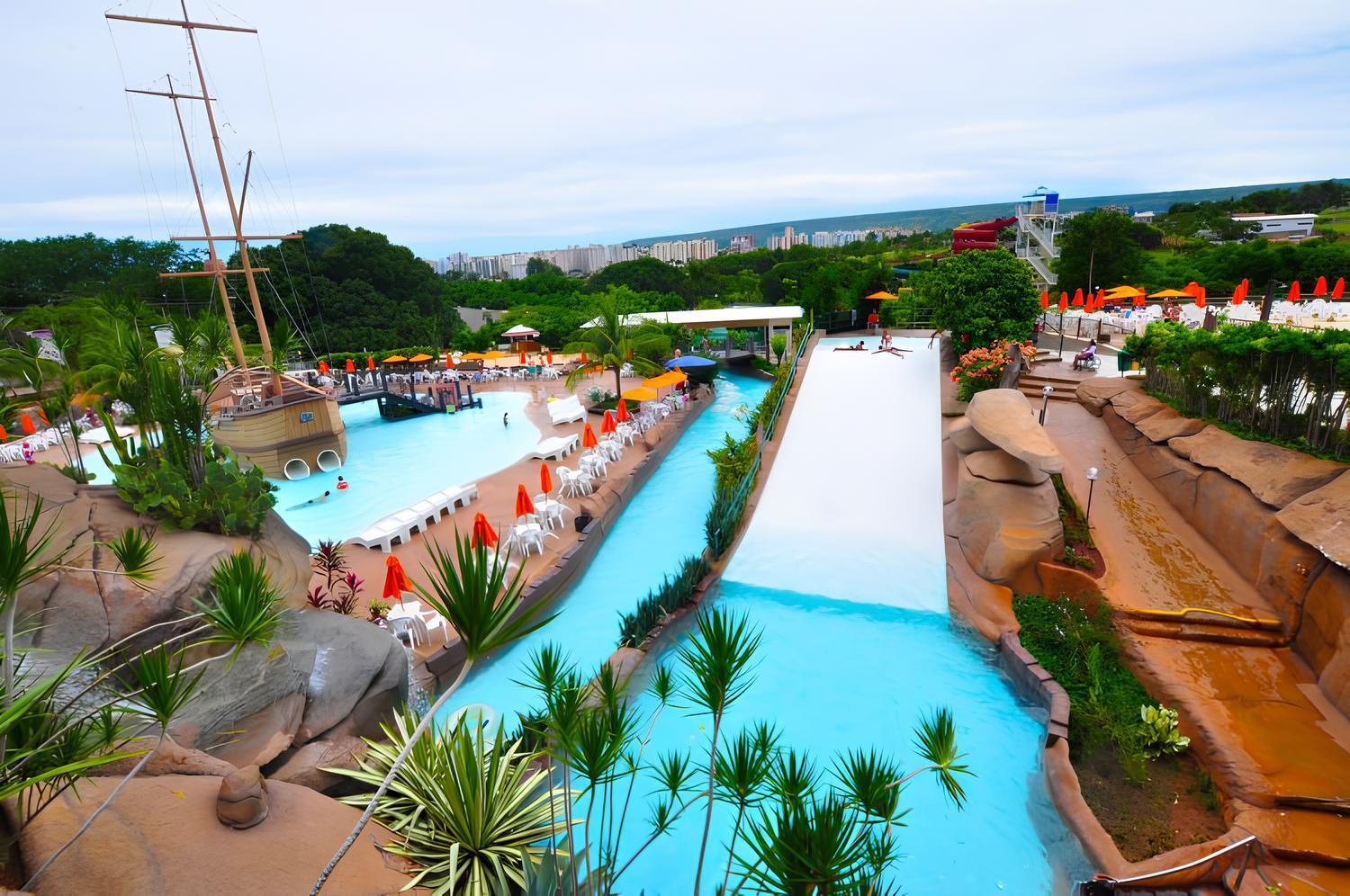 Piazza Diroma Acesso Ao Diroma Acqua Park Aparthotel Caldas Novas